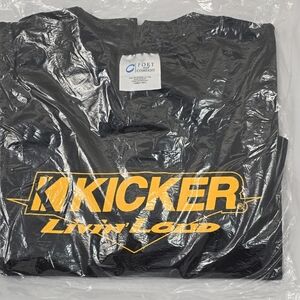 Port and Company Black Kicker Shirt. New in package.